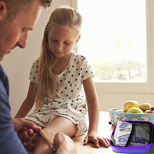 Car-Home Survival First-Aid Kit Emergency-Kit - Purple 273Piece Equipment Travel Supplies First Aid Set Home Essentials Camping Hiking YIDERBO - style: Purple-273Pcs