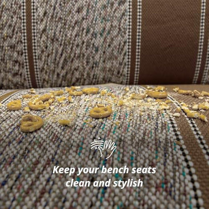 Seat Covers Unlimited - Universal Car Seat Cover for Truck and Car Bench Seats that are One Piece and Durable for Long Lasting Protection - Brown - color: Brown