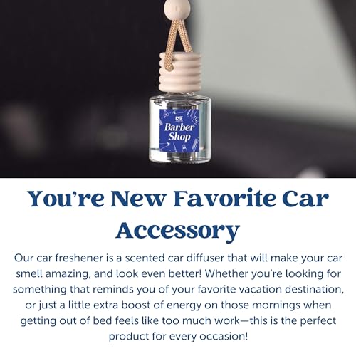 C&E Craft Co Hanging Car Air Freshener Diffuser 2 Pack, Long Lasting Fragrance Oil Car Freshener, Glass Bottle Auto Air Freshener, Made in USA (Pink Sands) - size: 34 Fl Oz (Pack of 2)