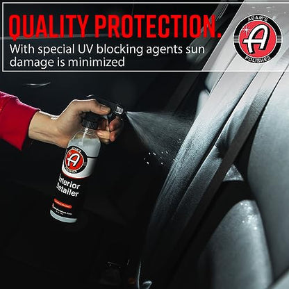 Adam's Polishes Interior Detailer 16oz - Total Car Interior Cleaner, Protectant & Dressing, All Purpose Cleaner & Leather Conditioner, Vinyl, Dashboard, Screen, Seat Cleaner & More - size: 16 Fl Oz (Pack of 1)