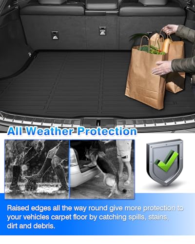 Cartist Floor Mats and Cargo Liner Fit for Nissan Sentra 2020 2021 2022 2023 2024 2025 2026 All Weather Floor Mat for Nissan Sentra Accessories Heavy Duty Carpet Protection - size: 5)Nissan Sentra【20-26】