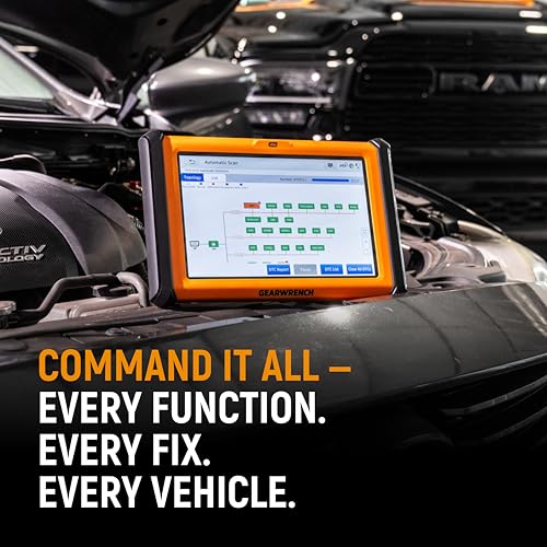 GEARWRENCH 10" Pro Command Wireless Bi-Directional Diagnostic Tablet with Rapid-Charge Dock | GWSMART10 - style: 10 in Tablet