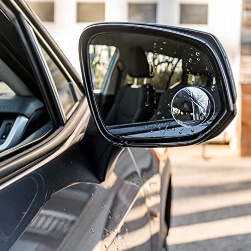 Verivue 2-Inch Round Blind Spot Mirrors for Cars, Universal Fit, HD Convex Wide Angle, Stick-On Frameless Side Mirror Blindspot, Adjustable Blind Spot Mirror for Car Side Mirrors, 2-Pack - size: Round