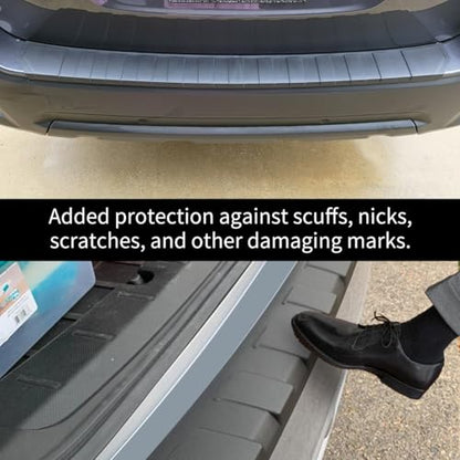 Rear Bumper Protector Guard Accessory Trim Cover Scratch Resistant Trunk Door Entry Guards Compatible with Subaru Outback 2021 2022 2023 2024 2025 2026 - color: Subaru Outback 2021-2026