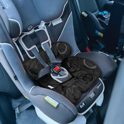 Piddle Pad 2-Pack, Potty Training Car Seat Protector, Toddler Car Seat Cover & Stroller Protector, Machine Washable Waterproof Car Seat, Anti-Slip, Universal Fit (Black) - color: Black