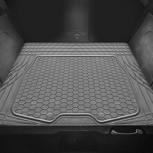 FH Group Climaproof Universal Cargo Mat – All-Weather, Trimmable Trunk Mat (55" W x 31.5" D) – Fits Most Cars, SUVs & Trucks – Gray - color: Gray, style: CARGO MAT