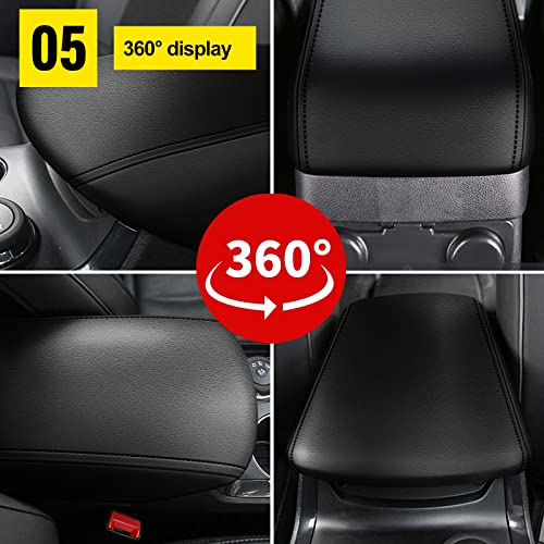 AOMSAZTO Armrest Console Console Covers for Ford Explorer 2011-2019 Black - color: black