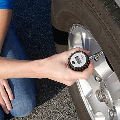 Slime 20456 Tire Pressure Gauge, Pro-Series, Mini, Digital Precision, (5-100 psi) - size: Mini - Precision, style: Digital