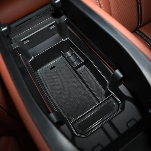 Center Console Organizer for 2023 2024 2025 Mazda CX-50 and and CX50 Hybrid Accessories, for Mazda CX50 CX 50 2023 2024 2025 Armrest Insert Container ABS Secondary Storage Box - size: 1 Pcs