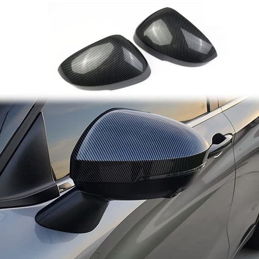 Carbon Fiber Side Rearview Mirror Guard Cover Trim Accessories For Mitsubishi Outlander 2022-2026/Nissan Rogue 2021-2026