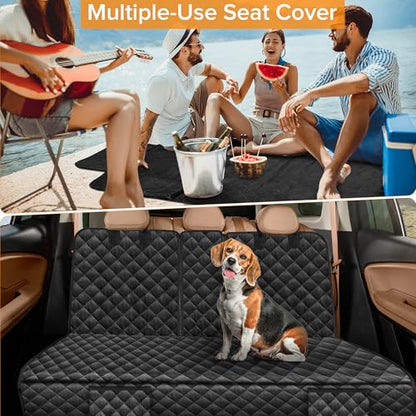 Dog Car Seat Cover for Back Seat Compatible with Hyundai Santa Fe Tucson Kona Accessories, Waterproof Non-Slip Pet Bench Backseat Covers 2026 New