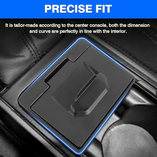Autorder Coin Holder for Toyota Tacoma 2016-2023 Accessories - Armrest Insert Center Console Organizer with Coin Slot - ABS Plastic Secondary Storage Box - size: 2016-2023 Toyota TAcoma