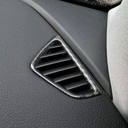 NVCNX Carbon Fiber Accessories for Mercedes Benz GLE GLS 350 450 450e 580 53 63 S AMG 2020-2026 2021 2022 2023 2024 2025 Dash Defogger Air Vent Frame Cover Interior Trim Overlay Sticker Decal 2PCs - color: Dash Defogger Air Vent Trim