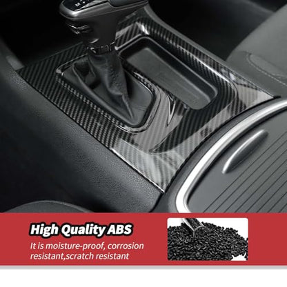 JeCar 6pcs Carbon Fiber Interior Trim Kit for 2015-2024 Dodge Charger Interior Accessories