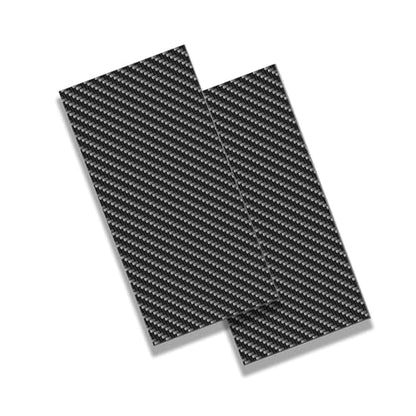 Carbon Fiber Sheet 2-Pack 200X500X3MM 3K Carbon Fiber Laminate for CNC RC Drone Automotive (Plain Weave Glossy Finish, 500 * 200 * 3mm*2-Pack) - color: Plain Weave Glossy Finish, size: 500*200*3mm*2-pack