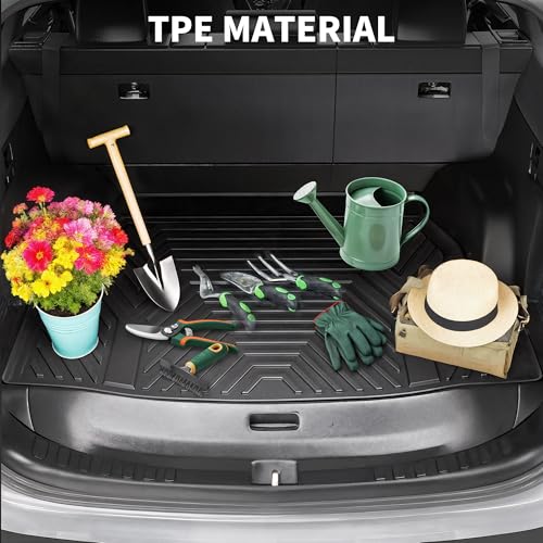 YITAMOTOR Cargo Mat Fit for 2010-2024 Toyota 4Runner (5 Passenger Models, No 3rd seat or No Sliding Cargo Deck), Custom Fit All Weather Cargo Trunk Liner - style: 2010-2024 Toyota 4Runner