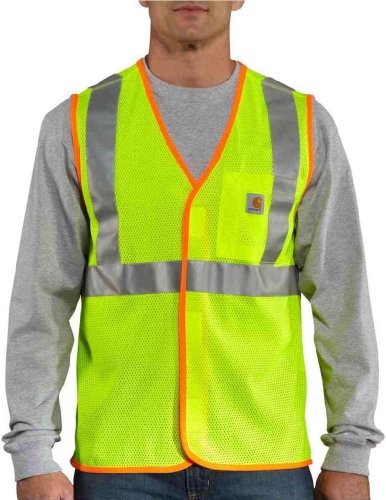 Carhartt Men's High-Visibility Mesh Class 2 Vest