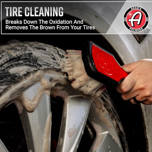 Adam's Polishes Wheel & Tire Cleaner 16oz - Professional All in One Car Wash Wheel Well Cleaning Spray for Car Detailing | Safe On Most Rim Finishes - size: 16 fl. oz