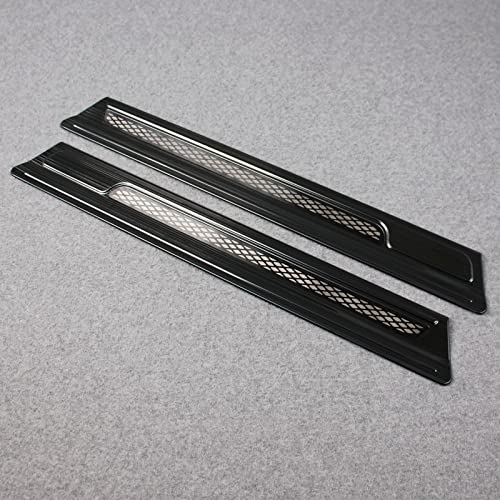 Beautost Fit for Honda CRV CR-V 2023 2024 2025 2026 Outside Door Sill Scuff Plate Guard Cover Trims (Black) - color: Black