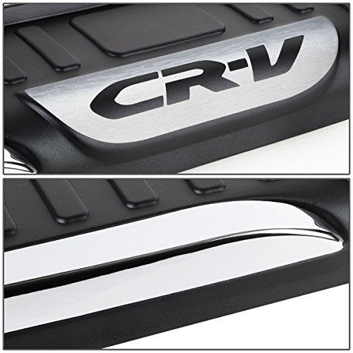 Auto Dynasty Trunk Sill Scuff Plate Rear Bumper Step Protector Guard Compatible with Honda CR-V 12-14, Textured Black