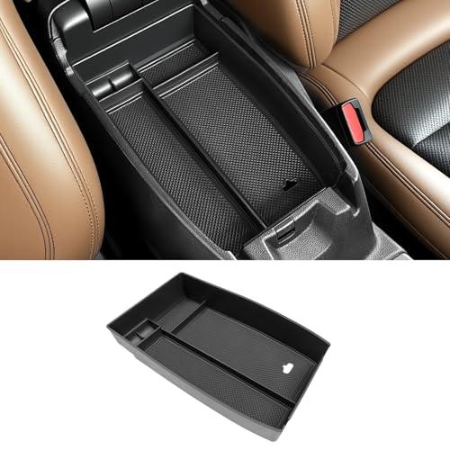 Center Console Organizer Compatible with 2021-2025 Ford Bronco Sport/2020-2025 Ford Escape Armrest Storage Tray Arm Rest Organizer for Bronco Sport/Escape Accessories(Armrest Storage Tray) - color: armrest storage tray