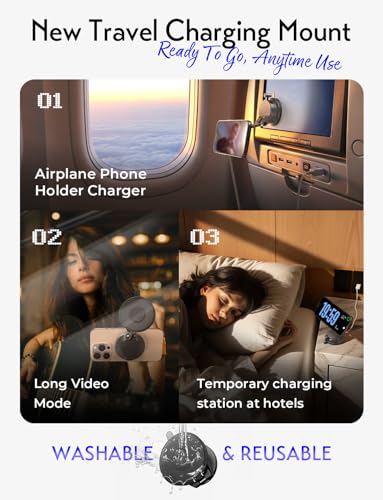 LISEN 15W Magsafe Car Mount Charger, Magnetic Wireless Car Charger, Suction Phone Mount, Vacuum Magnetic Phone Holder for Car Charger for iPhone 17 Pro Max 16 15 14 13 12, Samsung,Pixel, Gifts for Mom