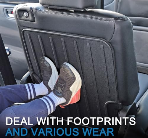 Kick Mats Backrest Mats for Honda Pilot 2026 2025 2024 2023, All Weather TPE 2nd Row Seat Back Protector Car Accessories for Pilot (Kick Mats) - style: Kick Mats
