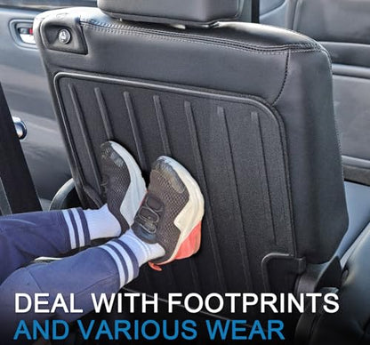 Kick Mats Backrest Mats for Honda Pilot 2026 2025 2024 2023, All Weather TPE 2nd Row Seat Back Protector Car Accessories for Pilot (Kick Mats) - style: Kick Mats