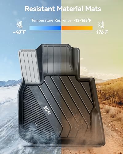 3W 2018-2024 BMW X3 Floor Mats & 2019-2025 X4 Floor Liner, All Weather TPE Custom Fit Accessories for X3 G01 X4 G02 30i M40i 30e M BMW X4 M M40i xDrive30i Full Set Car Mats, 5PCS - style: 2) X3 2018-2024 | X4 2019-2024 | Floor Mats