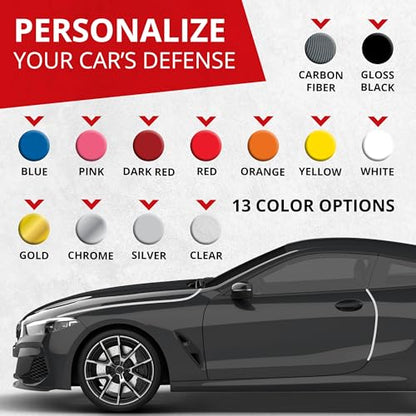 All-Fit Automotive Car Door Edge Protector – Universal DIY Edge Trim to Prevent Scratches & Dings – Flexible Adhesive Molding Trim for Cars, Trucks & SUVs (10 Ft - White) - color: White