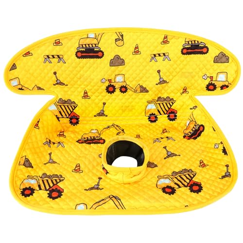 COOLBEBE Infant Car Seat Protector for Potty Training, Dry Waterproof Car Seat Liner Toilet Training for Baby Infant Toddler, Piddle Pads Cover Pad for Strollers & Carseat (Yellow) - color: Yellow, size: 1 Pack
