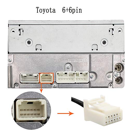 Car Audio Input Adapter, USB AUX CD Changer for Toyota Corolla 2005-2011, Camry 2006-2011, Auris 2007-2011, Avensis 2003-2011, Tacoma 2005-2011 - style: USB&AUX