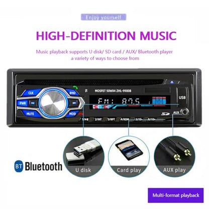 1 Din 12V Car Radio, VCD DVD CD Player Vehicle MP3 Stereo Player, Audio Stereo Receiver Support Bluetooth/FM/SD/USB/AUX/U Disk