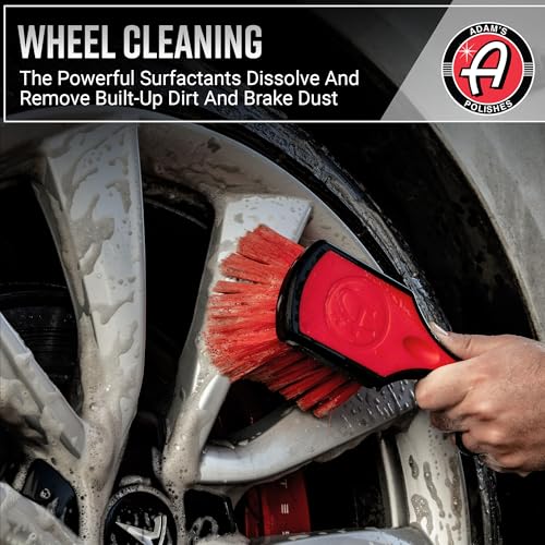 Adam's Polishes Wheel & Tire Cleaner 16oz - Professional All in One Car Wash Wheel Well Cleaning Spray for Car Detailing | Safe On Most Rim Finishes - size: 16 fl. oz