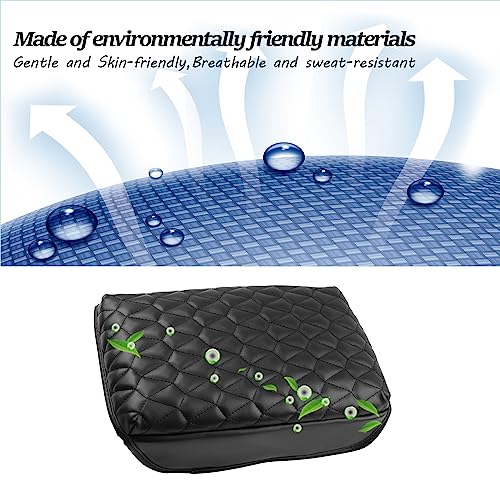 SKTU for 2019 2020 Hyundai Santa Fe Central Console Armrest Pad 2020 Santa Fe TM Seat Box Cover Hyundai Automotive Car Center Console Soft Cushion - color: 2019 2020 Santa Fe