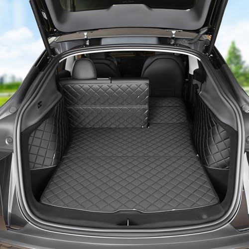 ThinSGO for Tesla Model Y Juniper Cargo Liner Trunk Pet Mat for Dogs Rear Seat Cover for Tesla Model Y 2025