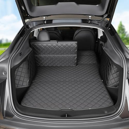 ThinSGO for Tesla Model Y Juniper Cargo Liner Trunk Pet Mat for Dogs Rear Seat Cover for Tesla Model Y 2025