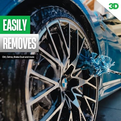 3D Wheel Kleen - High-Foaming Wheel & Tire Cleaner, Removes Brake Dust, Road Grime & Grease, Safe for All Factory Wheels & Calipers, Professional-Grade, 16oz - size: 16 Fl Oz (Pack of 1)