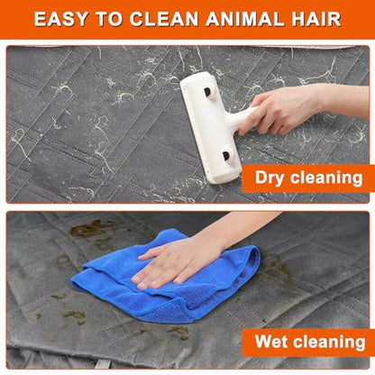 Dog Car Seat Cover Compatible with 2014-2025 Mazda CX-5 2020-2025 Mazda CX-30, Waterproof Pet Bench Seat Cover for Back Seat, 600D Heavy Duty Scratch Proof Nonslip Truck Seat Covers for Dogs - size: 2014-2025 CX-5/ 2020-2025 CX-30