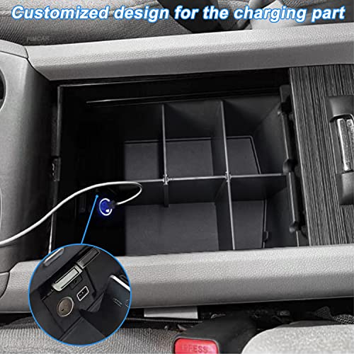 PIMCAR Compatible with Honda Pilot 2016-2022/Honda Ridgeline 2017-2023/Honda Passport 2019-2023 Center Console Organizer Insert Armrest Divider Accessories - size: Armest Divider