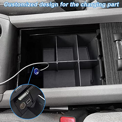 PIMCAR Compatible with Honda Pilot 2016-2022/Honda Ridgeline 2017-2023/Honda Passport 2019-2023 Center Console Organizer Insert Armrest Divider Accessories - size: Armest Divider
