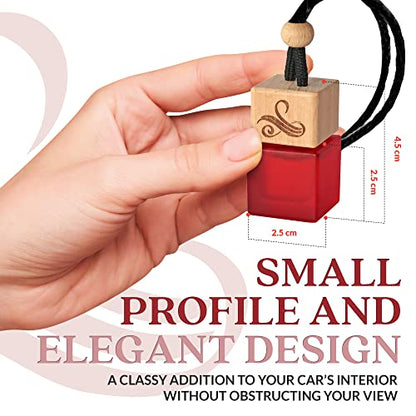 Inspired by YSB Opi.um Car Air Freshener for Women | Long Lasting Luxury Diffuser | Car Scent Perfume | Vent Clip Auto Air Freshener | Odour Eliminator Technology | Diffuser Scents 8ml