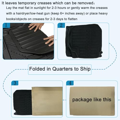 RAV4 Cargo Liner - Compatible with RAV4 2019 2020 2021 2022 2023 2024 2025 Models,All-Weather Rear Trunk Tray Cargo Mats Custom Fit for Toyota RAV-4,3D Tech Waterproof Durable Flexible Accessories - color: 3）For Toyota RAV4（2019-2025）Trunk mat