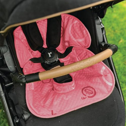 Piddle Pad 2-Pack, Potty Training Car Seat Protector, Toddler Car Seat Cover & Stroller Protector, Machine Washable Waterproof Car Seat, Anti-Slip, Universal Fit (Pink) - color: Pink