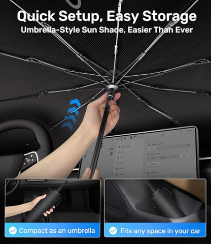 Zanch Upgrade Windshield Sun Shade, Custom Fit for Dodge RAM 1500 2500 3500 [Titanium-Silver Reflective Coating] Blocks 99% UV & Heat, Sunshade Umbrella for RAM 1500 2500 3500, 2015...2023 2024 2025 - size: For RAM 1500/2500/3500 (2015-2025)