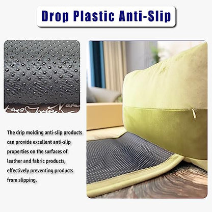 Non-Slip Head Pillow for Recliners - Neck Support Cushion with Velvet Cover for Pain Relief at Home, Office and Travel (Beige) - color: Beige