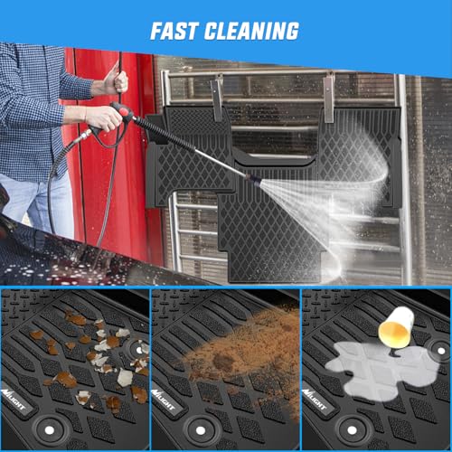 Nilight TPE Floor Mats for Volvo VNL 300 430 630 670 730 780 2004-2018 Volvo VT Models 2006-2010 All Weather Custom Fit Heavy Duty Floor Liners - color: 2004-2018 Volvo VNL