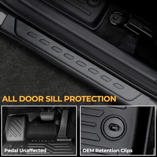 Floor Mats for Hyundai Tucson Hybrid 2022-2026, All Weather Floor Mats Trunk Cargo Liner with Backrest Protectors Accessories, Full Coverage Set (Not fit PHEV) - size: For Hyundai Tucson Hybrid | 2022-2026