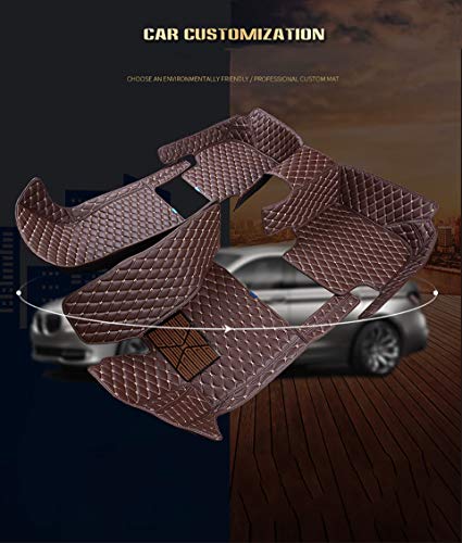 Custom Waterproof Leather Car Floor Mats Fit for Most Car SUV Truck & Sportscar All Weather Protection Vehicles (Black+Gray) - color: Black+Gray