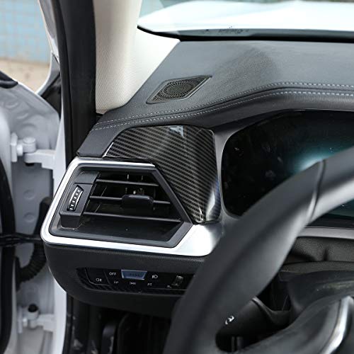 ABS Car Center Console Dashboard Decoration Panel Trim For BMW G20 G28 325li 3 Series 2019 2020 (Carbon Fiber) - size: Carbon Fiber